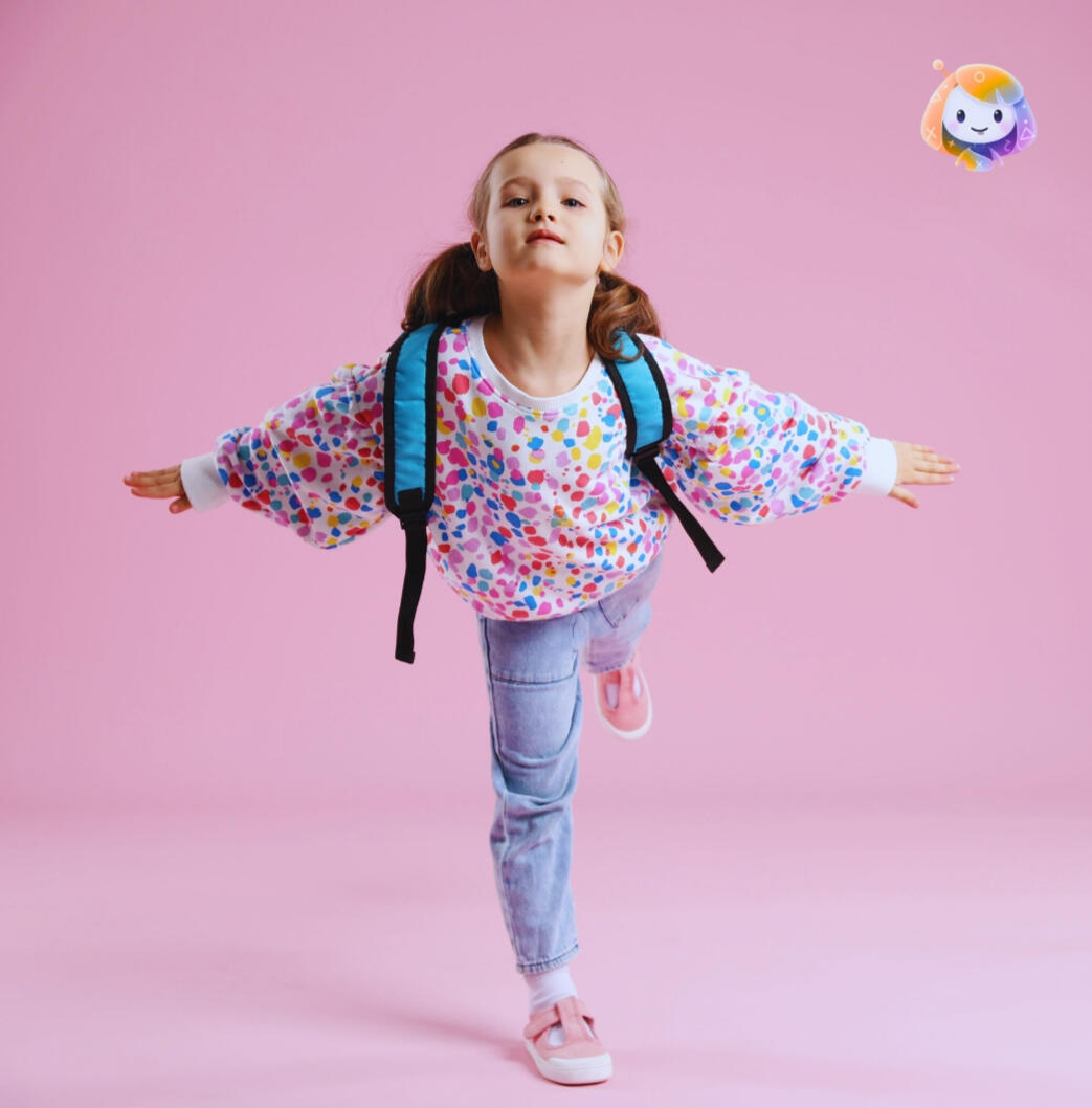 Student confidently studying with AI learning support and personalized tutoring. Individualized learning at your fingertips.